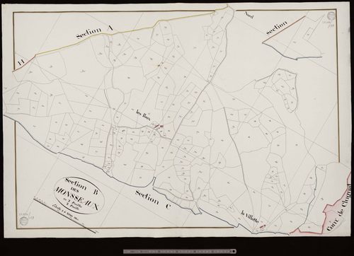 Ladapeyre - Section B dite des Mousseaux (2ème feuille)