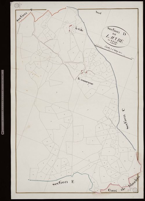 Ladapeyre - Section D dite de La Cube (1ère feuille)