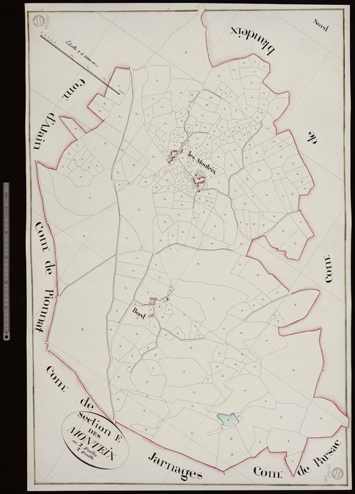 Ladapeyre - Section E dite des Monteix (2ème feuille)