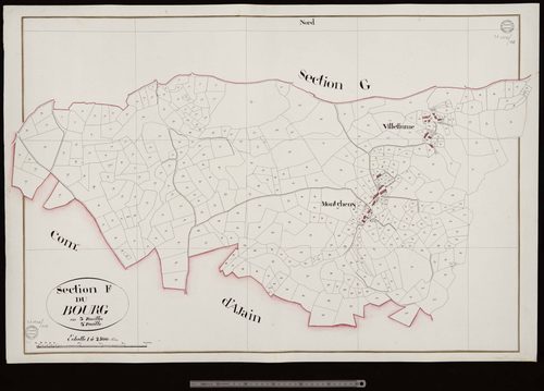 Ladapeyre - Section F dite du Bourg (3ème feuille)