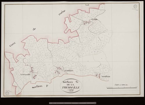 Ladapeyre - Section G dite de La Trémouille (1ère feuille)