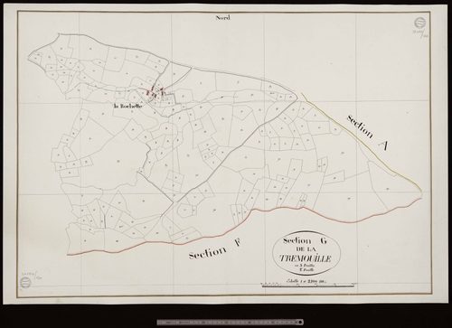 Ladapeyre - Section G dite de La Trémouille (2ème feuille)