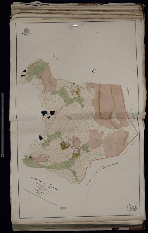 Lépinas - Section C dite des Pradelles (3ème feuille),