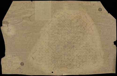 Lussat - Plan parcellaire communal