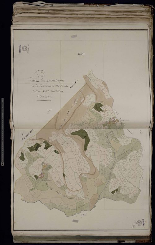 Maisonnisses - Section A dite des Châtres (1ère feuille)