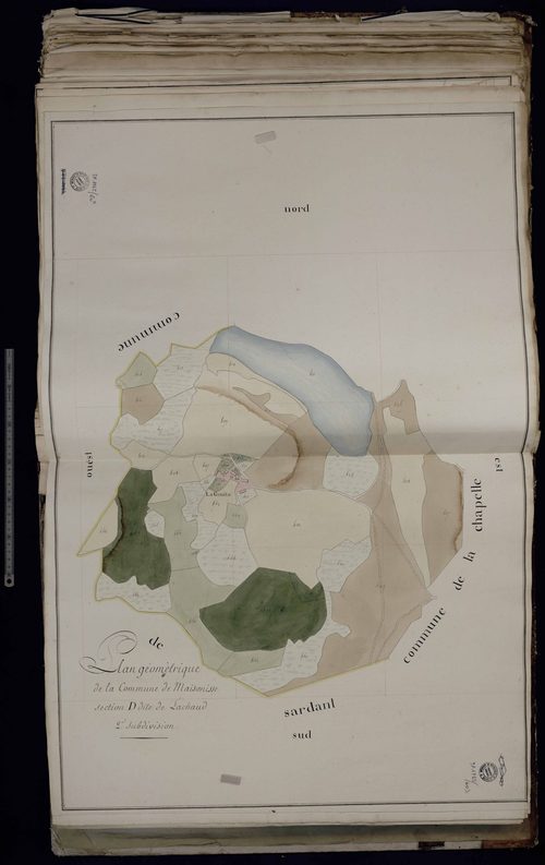 Maisonnisses - Section D dite de Lachaud (2ème feuille)