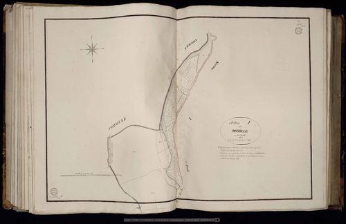 Moutier-Rozeille - Section A dite de Rozeille (1ère feuille)