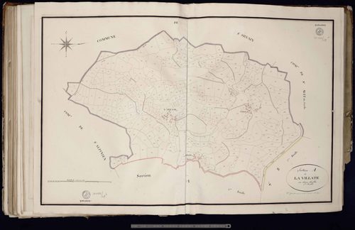 Néoux - Section A dite de La Villate (1ère feuille)