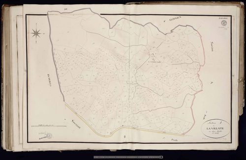 Néoux - Section A dite de La Villate (2ème feuille)