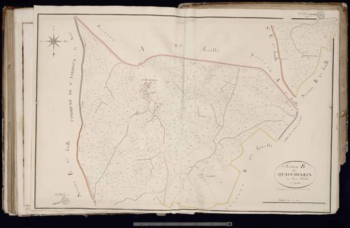 Néoux - Section B dite de Quioudeneix (1ère feuille)