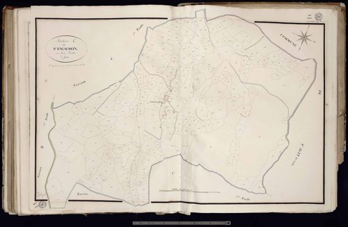 Néoux - Section C dite d'Engaudeix (2ème feuille)