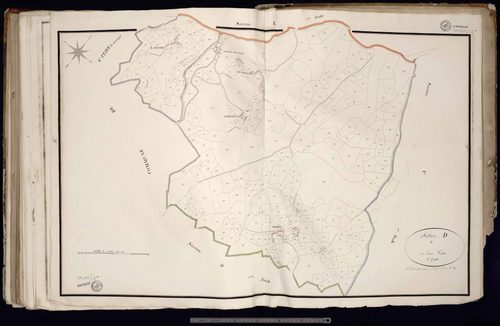 Néoux - Section D : La Bruyère, Congoussat, Rebery (2ème feuille)
