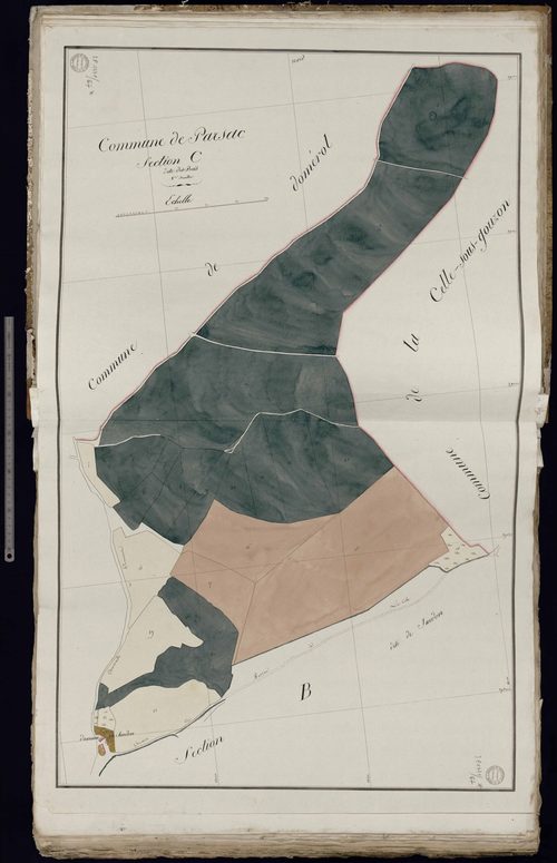 Parsac - Section C dite des Bois (1ère feuille)