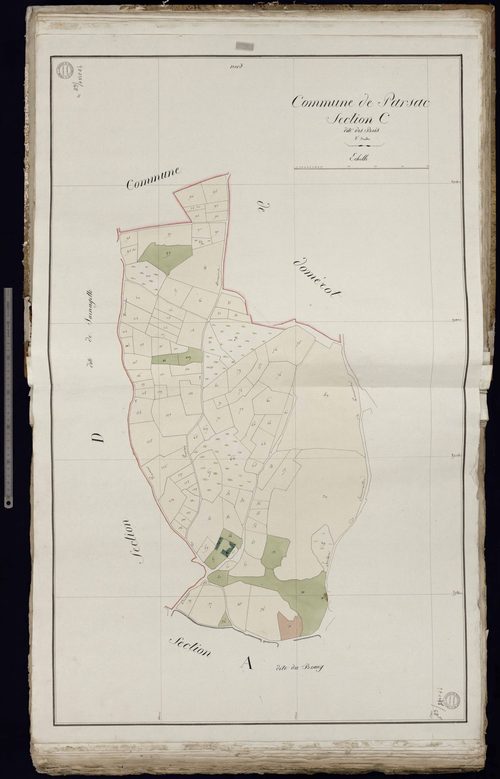 Parsac - Section C dite des Bois (2ème feuille)