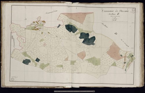 Parsac - Section E dite des Mazeires (2ème feuille)
