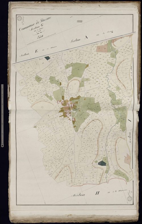 Parsac - Section G dite de Poitière (1ère feuille)