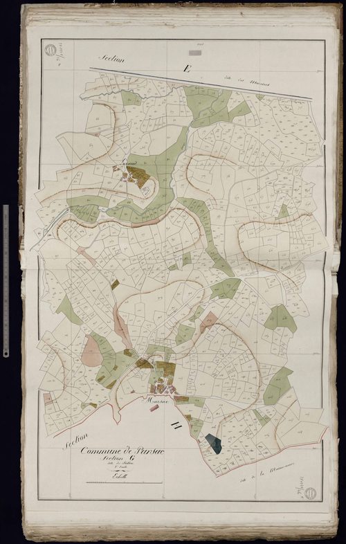 Parsac - Section G dite de Poitière (2ème feuille)