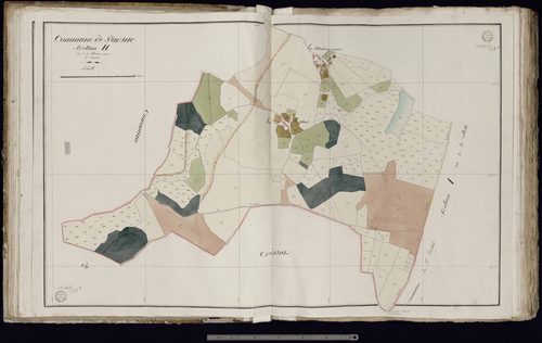 Parsac - Section H dite de La Maison-Neuve (2ème feuille)