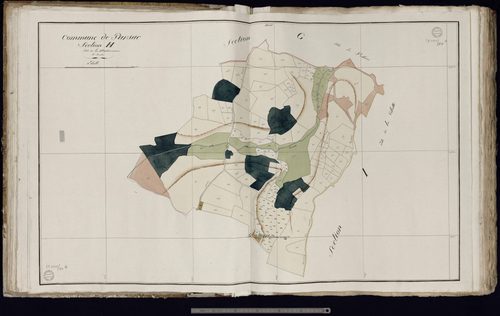 Parsac - Section H dite de La Maison-Neuve (3ème feuille)