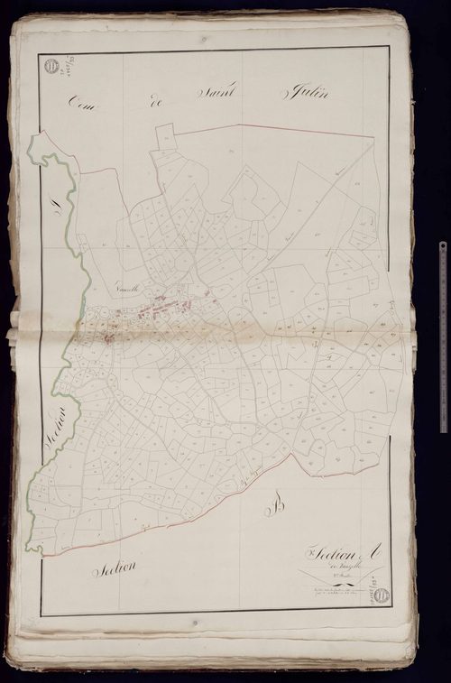 Peyrat-la-Nonière - Section A dite de Vauzelle (1ère feuille)