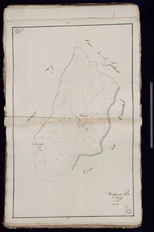 Peyrat-la-Nonière - Section B dite d'Angly (1ère feuille)