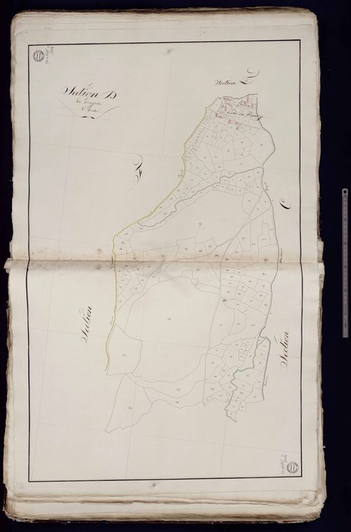 Peyrat-la-Nonière - Section D dite de Voueyse (1ère feuille)