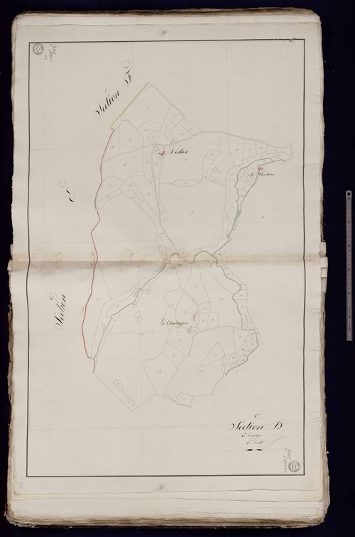 Peyrat-la-Nonière - Section D dite de Voueyse (4ème feuille)
