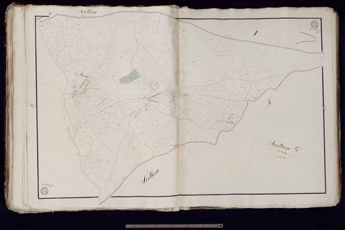 Peyrat-la-Nonière - Section G: La Mazeire, Le Chiroux (1ère feuille)