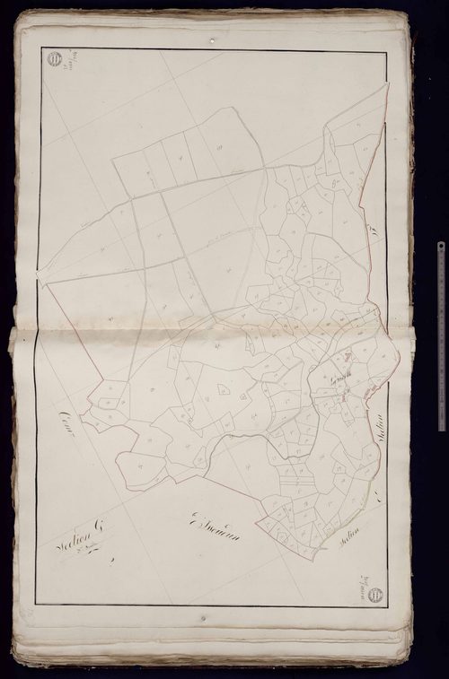 Peyrat-la-Nonière - Section G : La Virolle (3ème feuille)