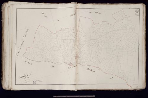 Peyrat-la-Nonière - Section J dite des Bouix (1ère feuille)
