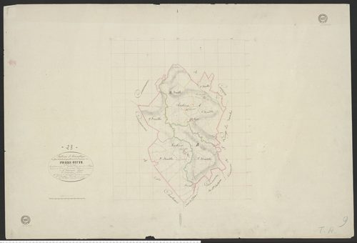 Pierrefitte - Plan parcellaire communal
