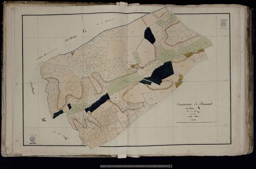 Pionnat - Section A dite du Bourg (3ème feuille)