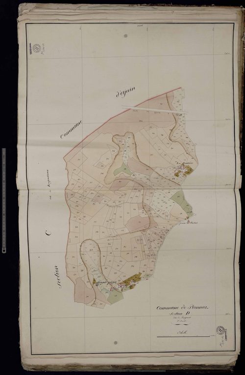 Pionnat - Section D dite de Bosgenet (2ème feuille)