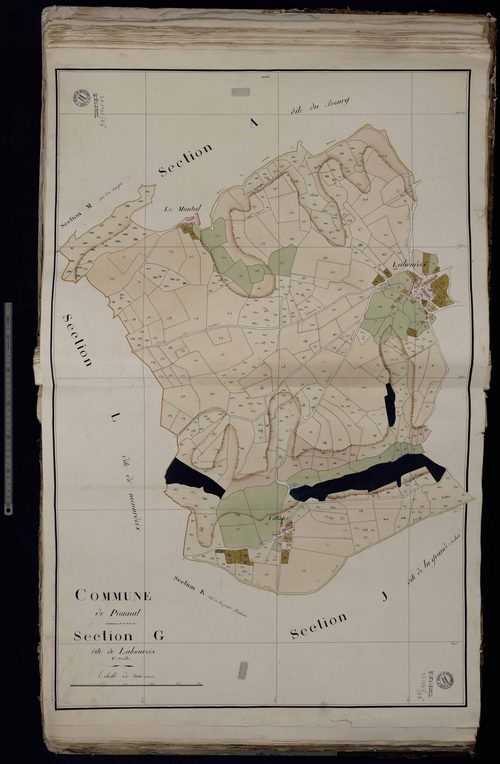 Pionnat - Section G dite de Laboureix (1ère feuille)