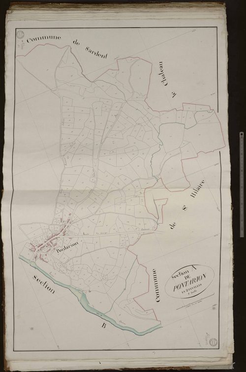 Pontarion - Section A dite de Pontarion (1ère feuille)