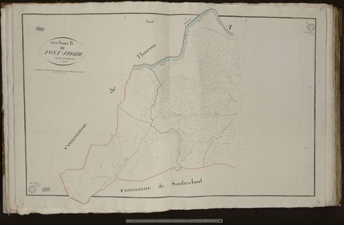 Pontarion - Section B dite de Font-Froide (2ème feuille)