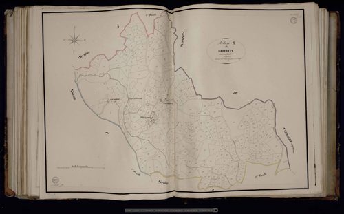 Poussanges - Section B dite du Rebereix (1ère feuille)