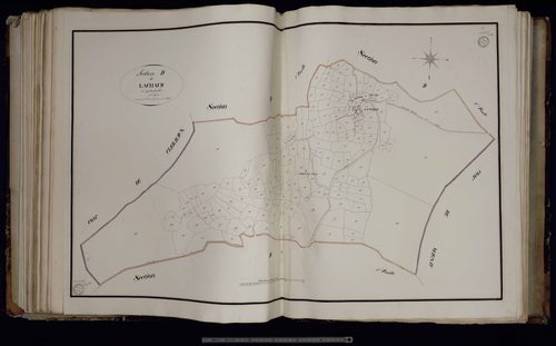 Poussanges - Section D dite de Lachaud (3ème feuille)