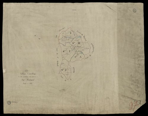 Puy-Malsignat - Plan parcellaire communal
