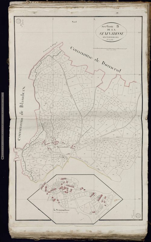 Rimondeix - Section B dite de la Semmadisse (1ère feuille)