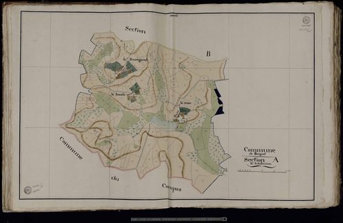 Rougnat - Section A : Le Peuregaud, Le Boueix, Le Mas (2ème feuille)