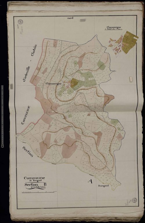 Rougnat - Section B : Chamassergue (1ère feuille)