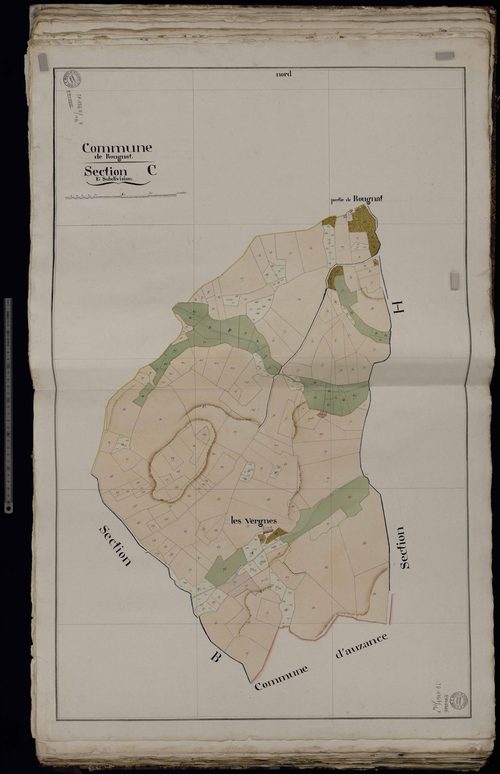 Rougnat - Section C : Les Vergnes (1ère feuille)