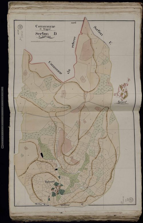 Rougnat - Section D : Lèpinard (2ème feuille)