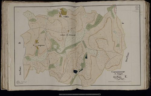 Rougnat - Section E: Vialleix, Le Magnanon (2ème feuille)