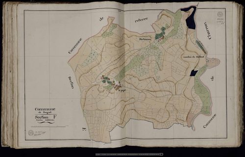 Rougnat - Section F : Bartouenas, Le Peget (4ème feuille)