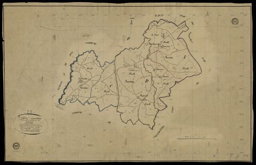 Sagnat - Plan parcellaire communal