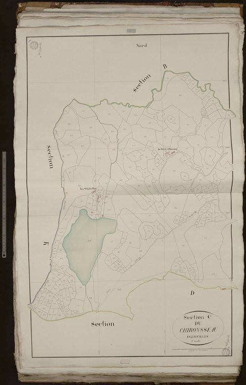 Sardent - Section C dite du Chironsseau (2ème feuille)