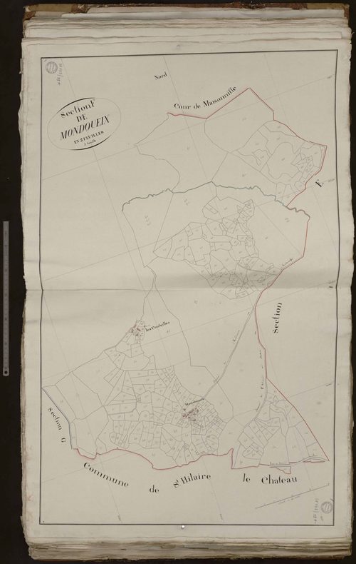Sardent - Section F dite de Mondoueix (2ème feuille)