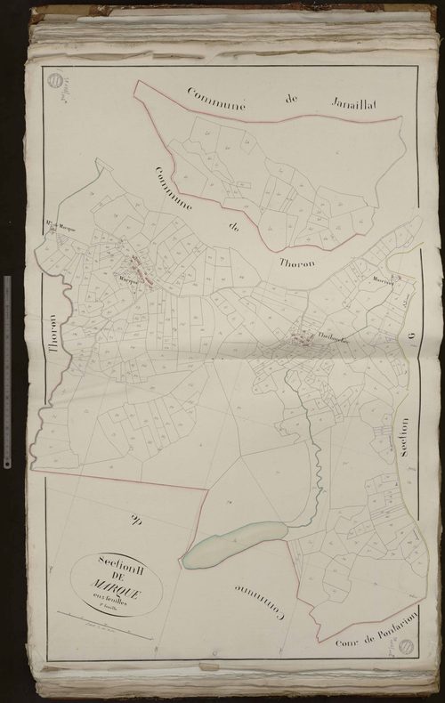 Sardent - Section H dite de Marque (1ère feuille)